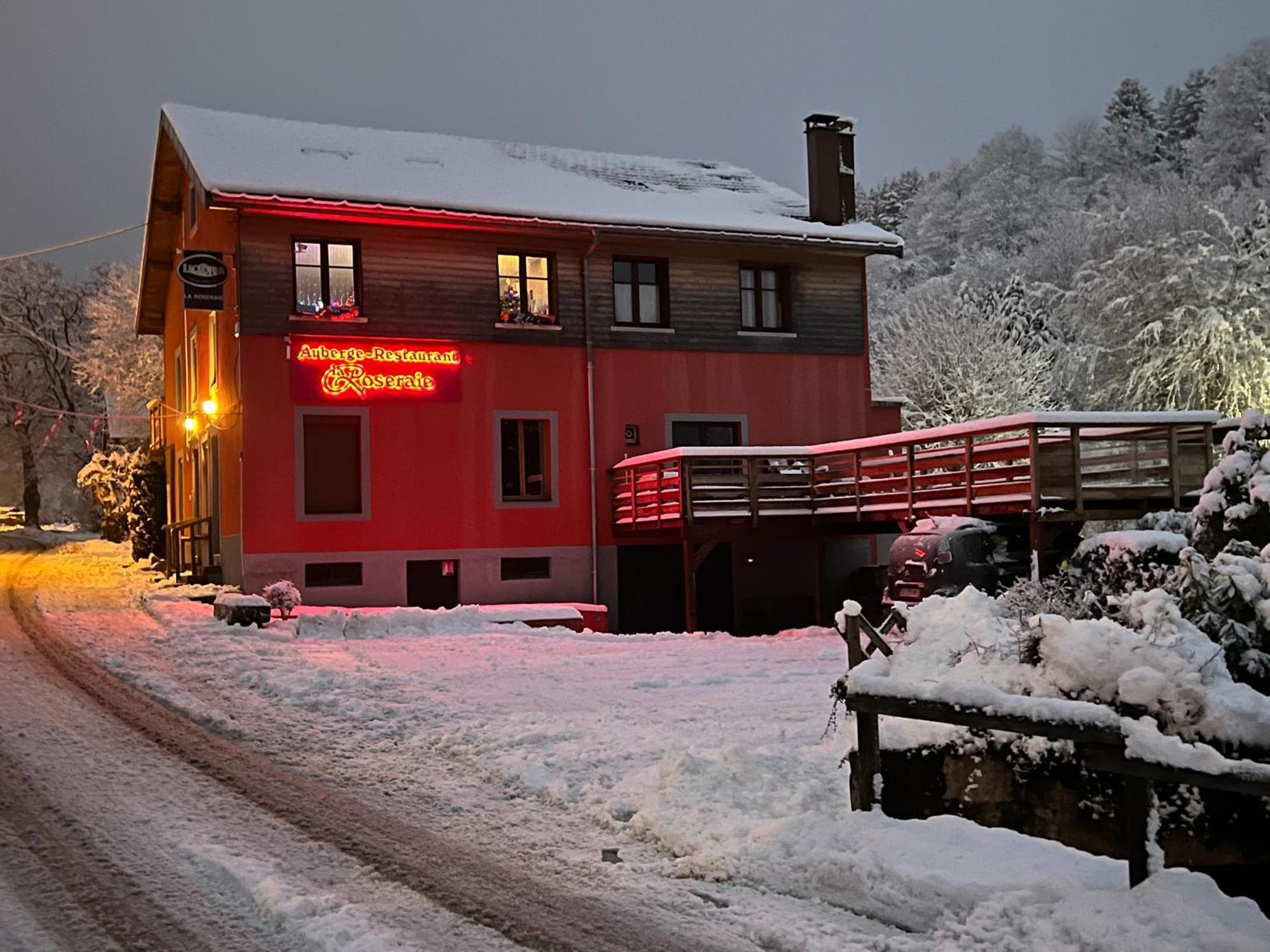 Auberge Restaurant La Roseraie Grandrupt Zewnętrze zdjęcie