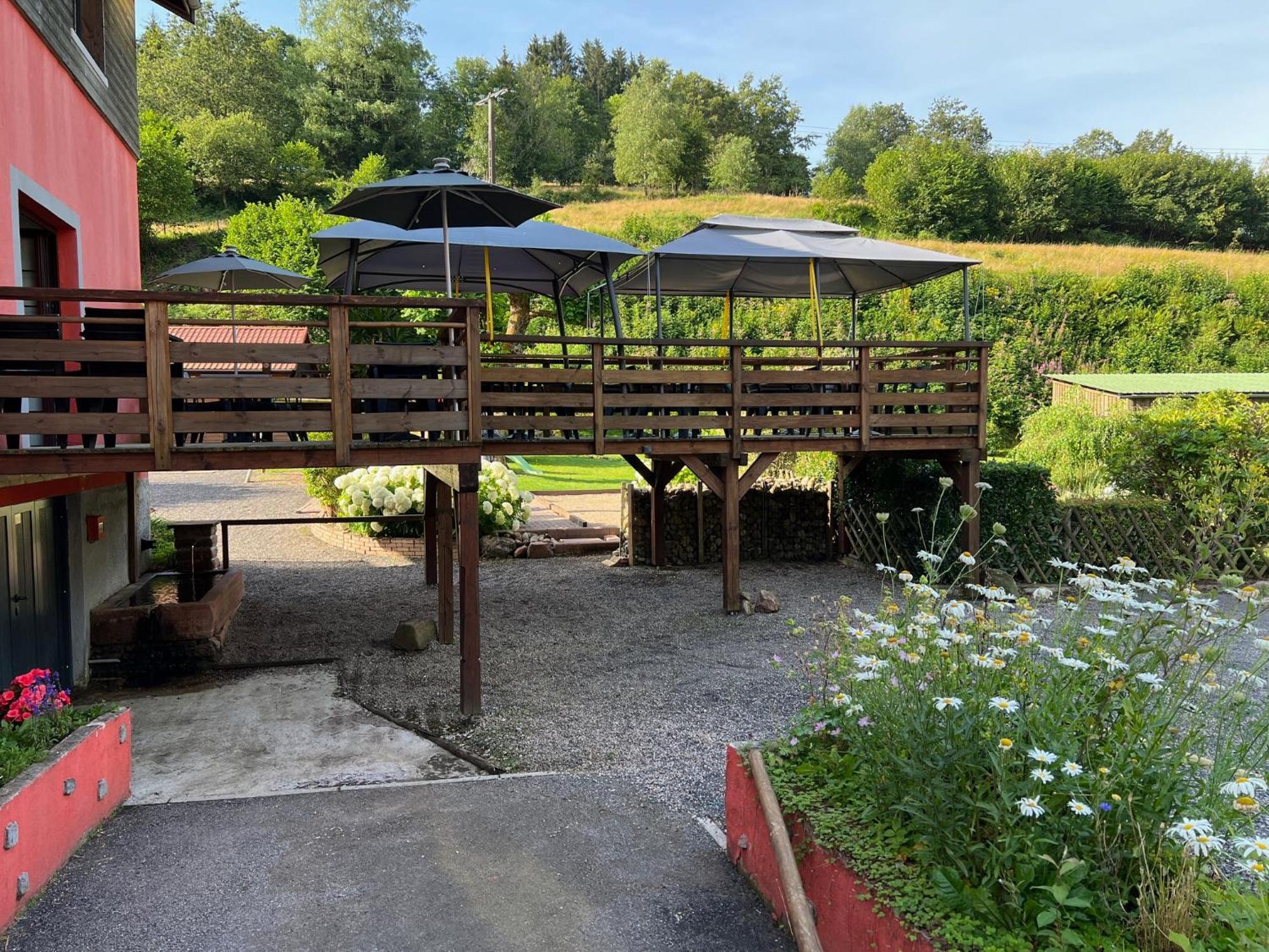 Auberge Restaurant La Roseraie Grandrupt Zewnętrze zdjęcie
